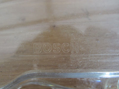 BMW Bosch Headlight Lens Cover, Right 63128382192 E46 323Ci 325Ci 328Ci 330Ci M34
